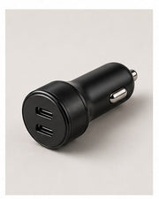 RetractCharge Car Charger on a clean neutral background
