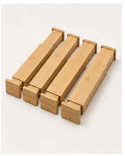 Bamboo Drawer Dividers on a clean neutral background