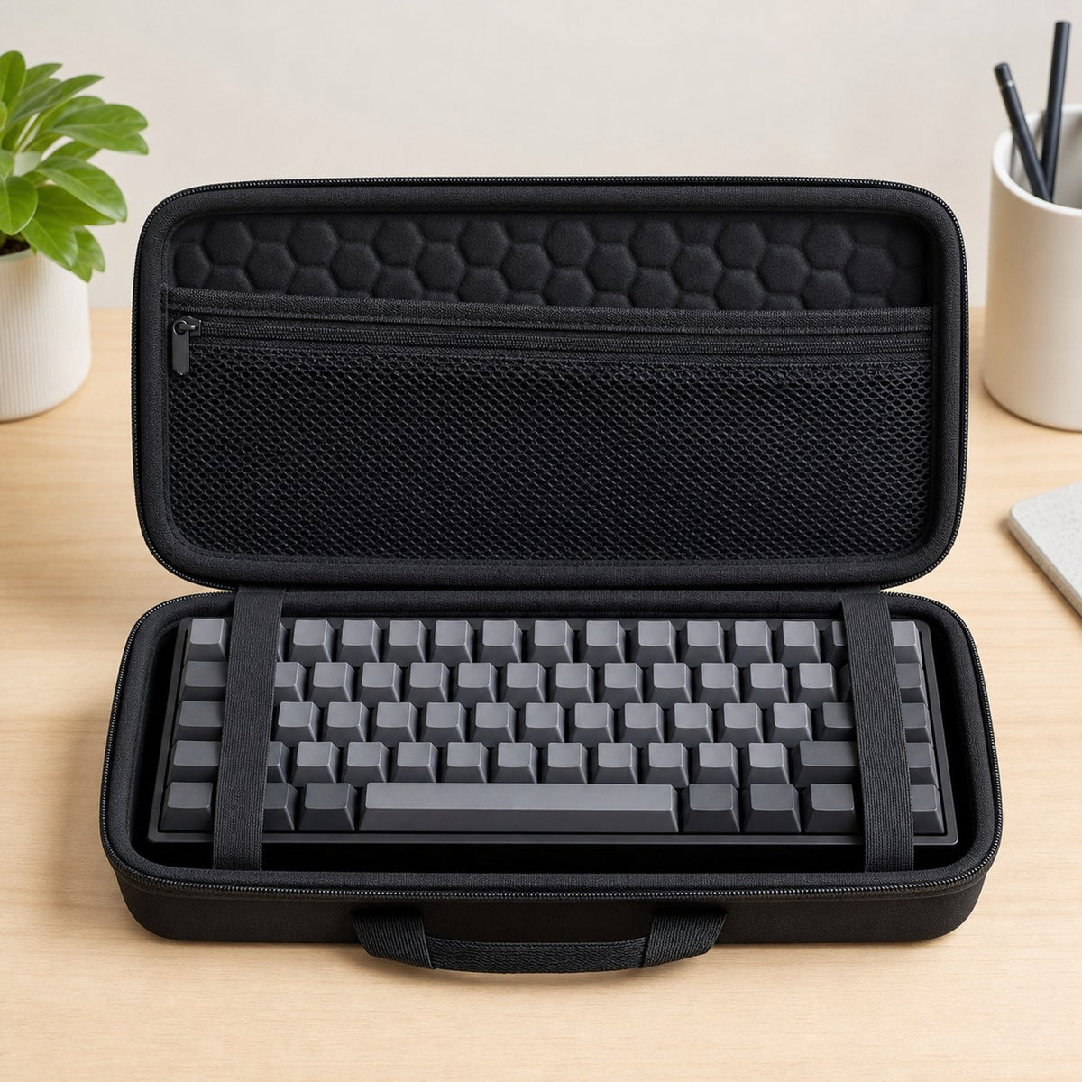 Keyboard EVA Carry Case on a clean neutral background