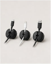 Desk Cable Docks on a clean neutral background