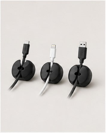 Desk Cable Docks on a clean neutral background