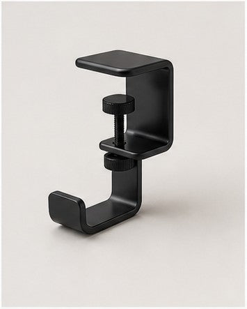 UnderDesk Headphone Hook on a clean neutral background